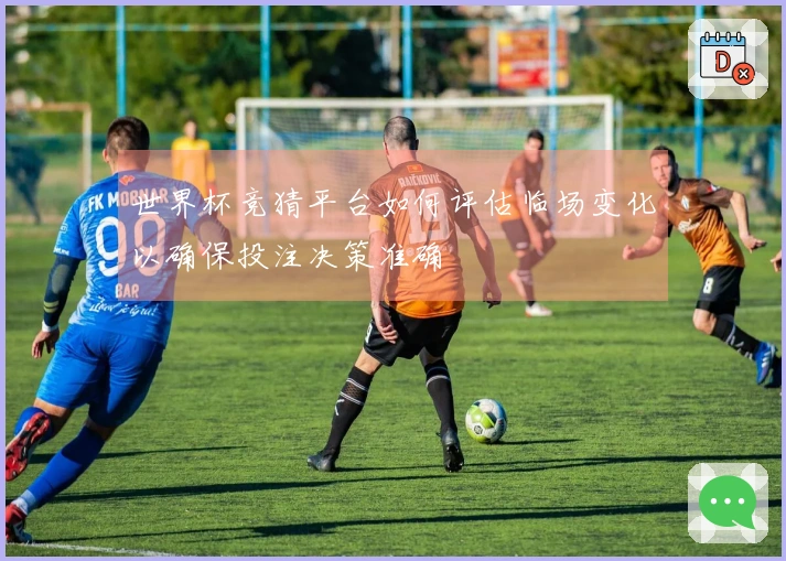 世界杯竞猜平台如何评估临场变化以确保投注决策准确
