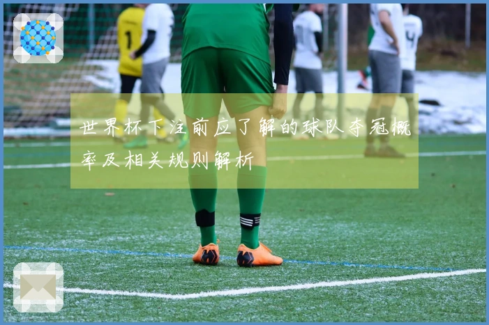 世界杯下注前应了解的球队夺冠概率及相关规则解析