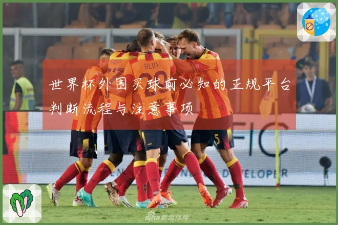 世界杯外围买球前必知的正规平台判断流程与注意事项