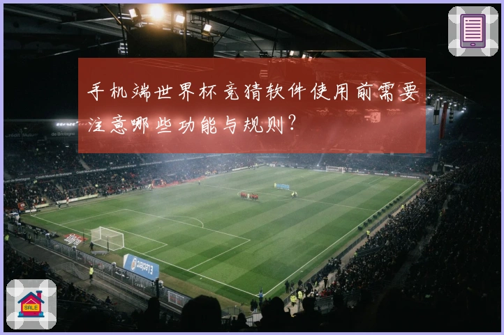 手机端世界杯竞猜软件使用前需要注意哪些功能与规则？