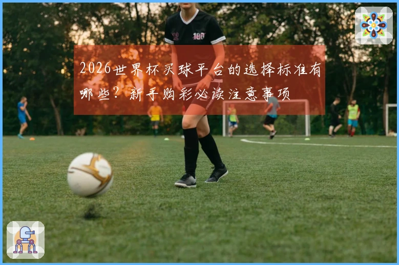 2026世界杯买球平台的选择标准有哪些？新手购彩必读注意事项
